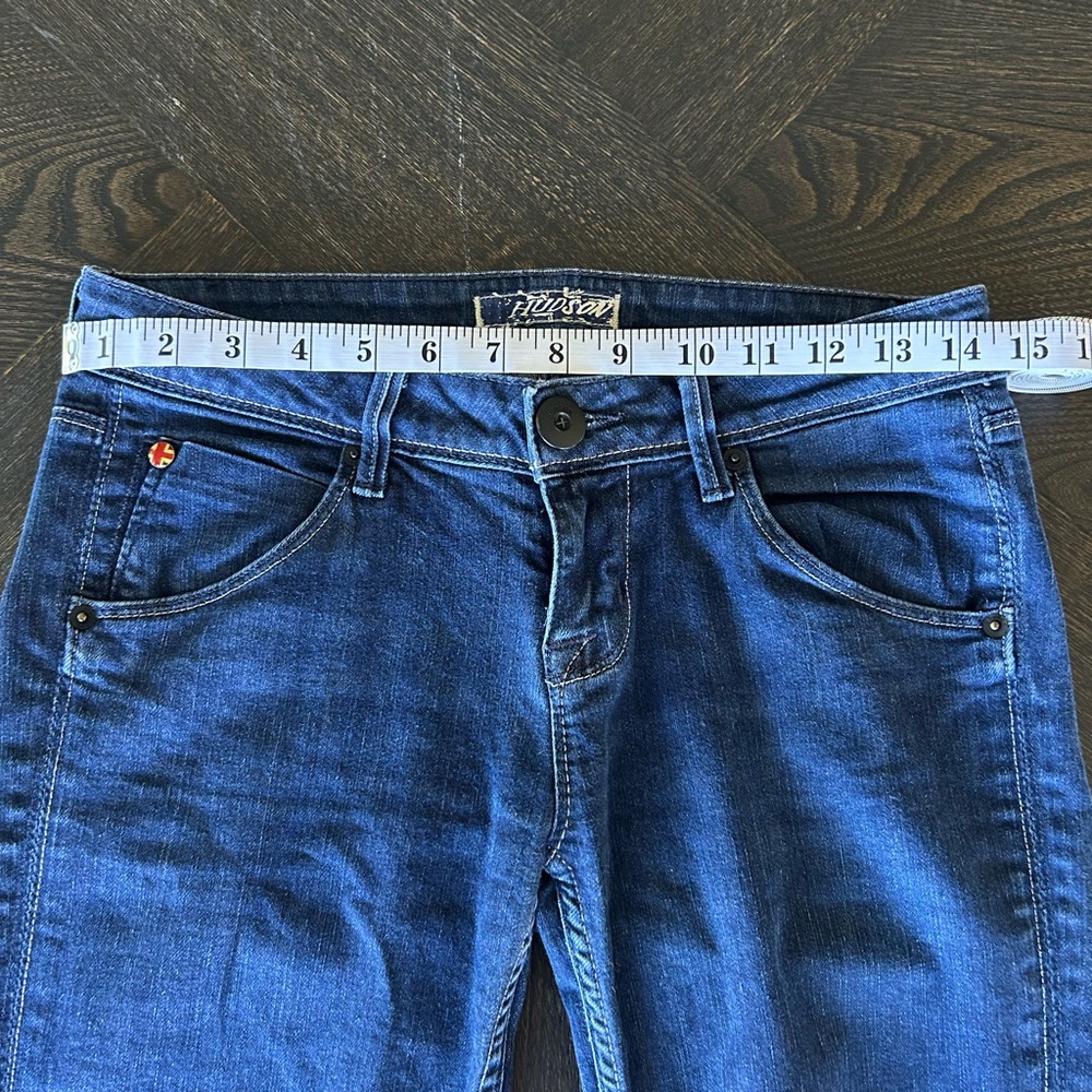Hudson Jeans Women's Low Rise Boot Cut in Deep Blue - Picture 5 of 7